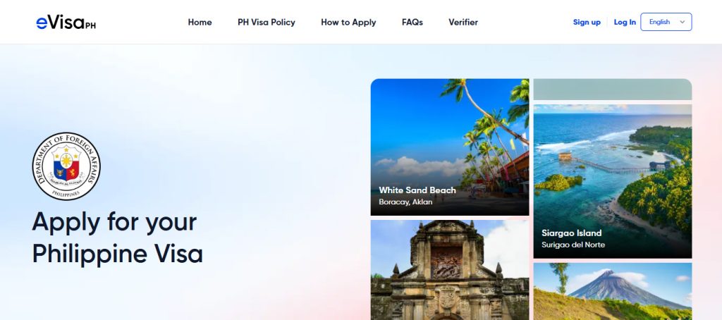 فيزا الفلبين الإلكترونية (Philippines e-Visa)