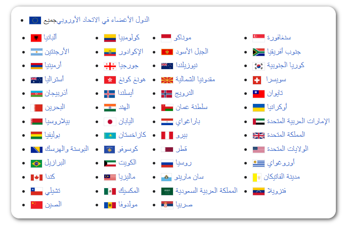 فيزا مصر الإلكترونية